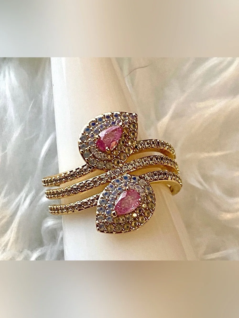Bomb Party Ice Crystal Ring